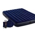 INTEX Dura-Beam® Standard Classic Downy Air Mattress (Pump Included)( 60''x 80'' x 10''). 