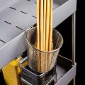 Basket, kitchen utensils, hanging spoons, forks, cages, regardless of tableware storage boxes, Luxury multi-functional drainage chopsticks, rusty steel wall-hung chopsticks, and chopstick storage. 
