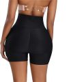 High waisted butt lifting padded shapewear shorts underwear Slimming tummy control shaper seamless hip pads. 