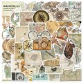 Artsy Home 25/50pcs Retro Travel The Map Cartoon Aesthetic Stickers for Scrapbook Journal Diary Laptops and Cellphone Cover. 