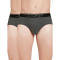 Jockey (Pack of 2) 8037 Men's Super Combed Cotton Solid Brief. 