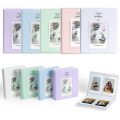 1PC 64 Pockets Photo Album 3 Inch Pictures Storage Case Stamps Tickets Cards Organizer For Fujifilm Instax Mini 12/11/9. 