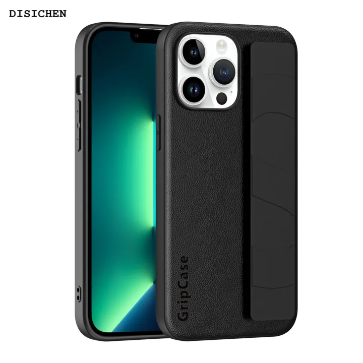 DISICHEN%202025%20New%20Skin%20Elastic%20Wrist%20Grip%20Back%20Cover%20Phone%20Case%20For%20iPhone%2013%20Pro%20Max/iPhone%2014/iPhone%2014%20Pro%20Max%20-%20Image%206