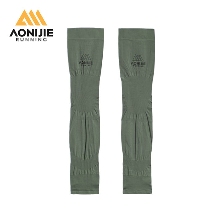 Aonijie E4122 1 Pair Quick Dry Sunscreen Ice Arm Sleeves Sun Sleeves