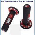 Pro Taper Motorcycle Grip Set Universal Black / Red Colour. 