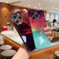 UCUC for Realme 9 Pro / OnePlus Nord CE 2 Lite 5G Back Cover Starry Sky Luxury Glossy Hard Plastic Phone Cases. 