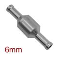 OUMERY 12mm Check Valve Brake Servo Booster No Return Inline One Way Valve Non Return Valve Vacuum Hose Aluminum Valve. 
