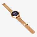 Smart Watch With Golden Strap For Women-KW10 Pro. 