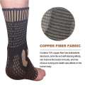 1Pcs Copper Ankle Braces Support Compression Sleeves for Injury Recovery,Joint Pain,Plantar Fasciitis,Sprained Ankle,ACL,Sports. 