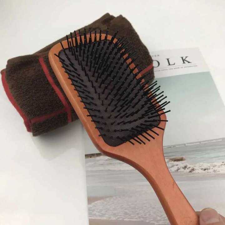 Aveda%20Airbag%20Anti-static%20Massage%20And%20Smooth%20Design%20Wooden%20Comb%20For%20Ladies%20Hair%20Care%20-%20Image%202
