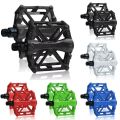 Pair Practical Double Ball Bicycle Pedals Ultra-Light Aluminum Alloy Mountain Bike Pedals Flat Anti Skid Cycling Treadle Platform Road Cycling Accessories. 