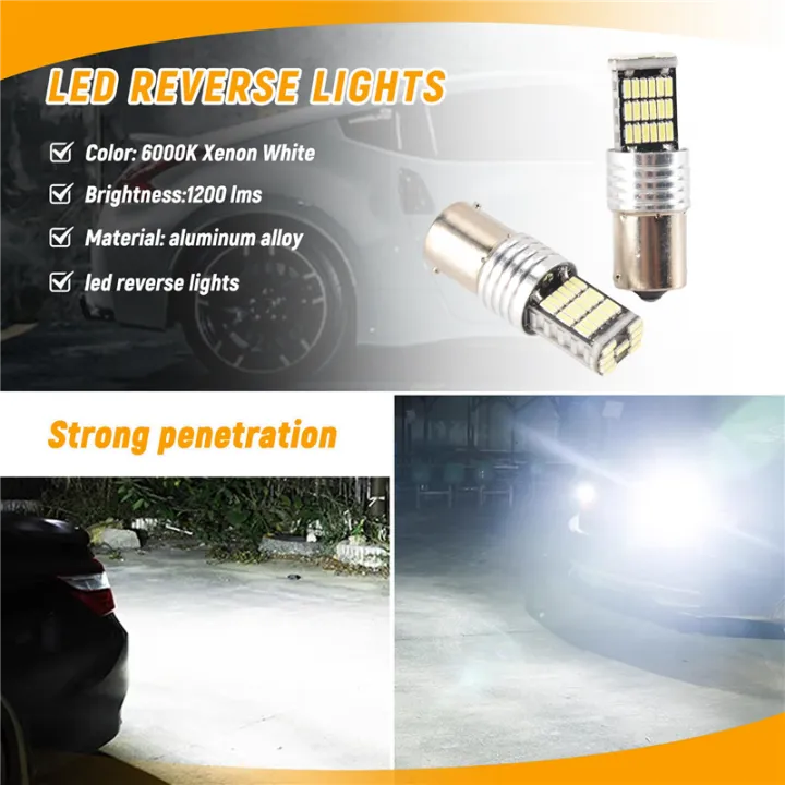 NAMUNY%202X%201156LED%20Canbus%2015%20SMD%20BA15S%20P21W%20High%20Power%20White%206000K%20Car%20Brake%20Tail%20Light%20-%20Image%205