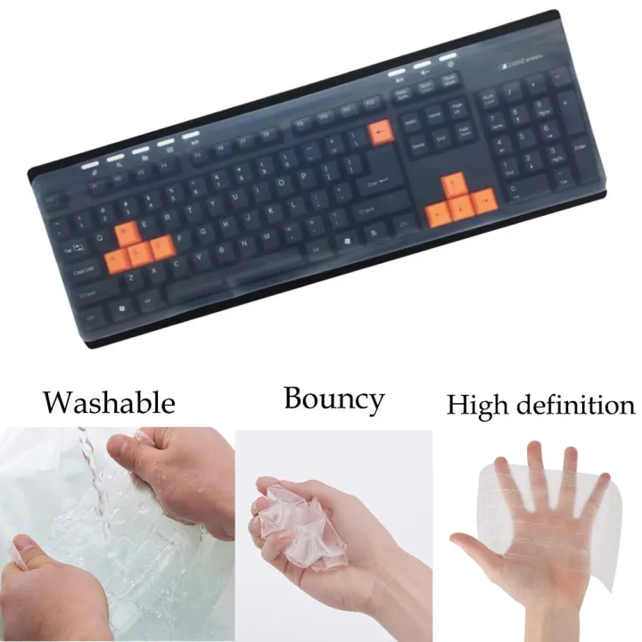 Universal Desktop Computer Waterproof Keyboard Protector Film Laptop ...