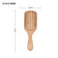 DISICHEN 2025 New Premium Wooden Bamboo Hair Brush Improve Hair Growth Wood hairbrush Prevent Hair Loss Comb Bamboo Comb Teeth. 