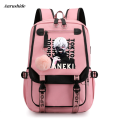 Anrushide Backpack Fashion Large Capacity Men's Women's Backpack Printed Portable Anime Hot Kanemuken Travel Bag Boy Girl School Bag. 