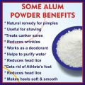 Fitkiri dhulo / Alum Powder / Potassium Aluminum Sulfate 1 kg. 