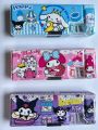 kawai Kuromi Magnetic Stationery Multifunctional Student Pencil Case My Melody Storage Box. 