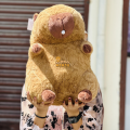 Dollmandu  Fluffy Gum Capybara 40cm/ 50 cm Plush Doll Kawaii Animal With Gum Stuffed Toy Toys Gift Home Decor. 