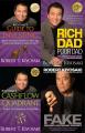 Robert T. Kiyosaki  4 Set (Rich Dad Poor Dad, Cashflow Quadrant, Guide To Investing And Fake). 