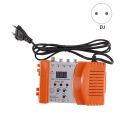 M69 Professional Digital VHF UHF RF Modulator AV to RF AVto TV Converter Adapter(Orange EU Plug). 
