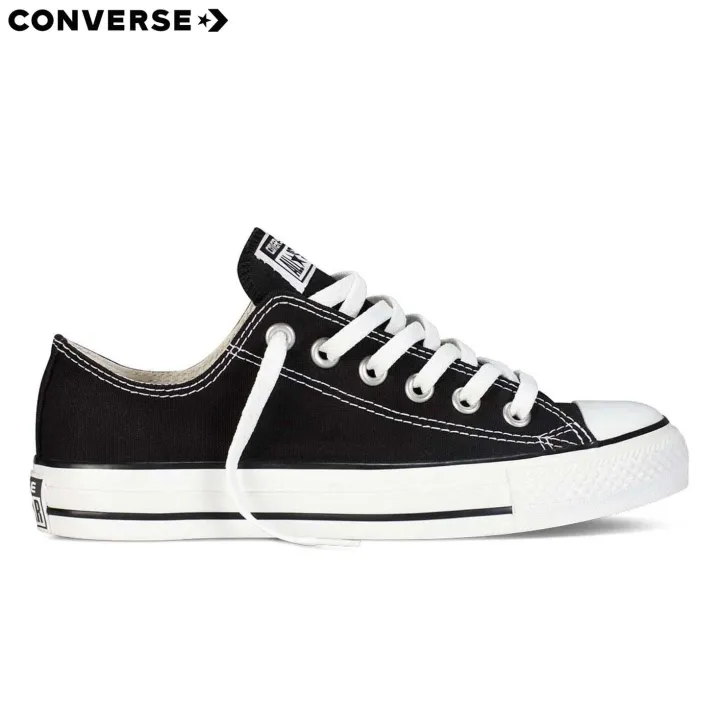 Converse%20%20Black%20Chuck%20Taylor%20All%20Star%20Low%20Top%20Sneakers%20For%20Unisex%20M9166C%20-%20Image%204