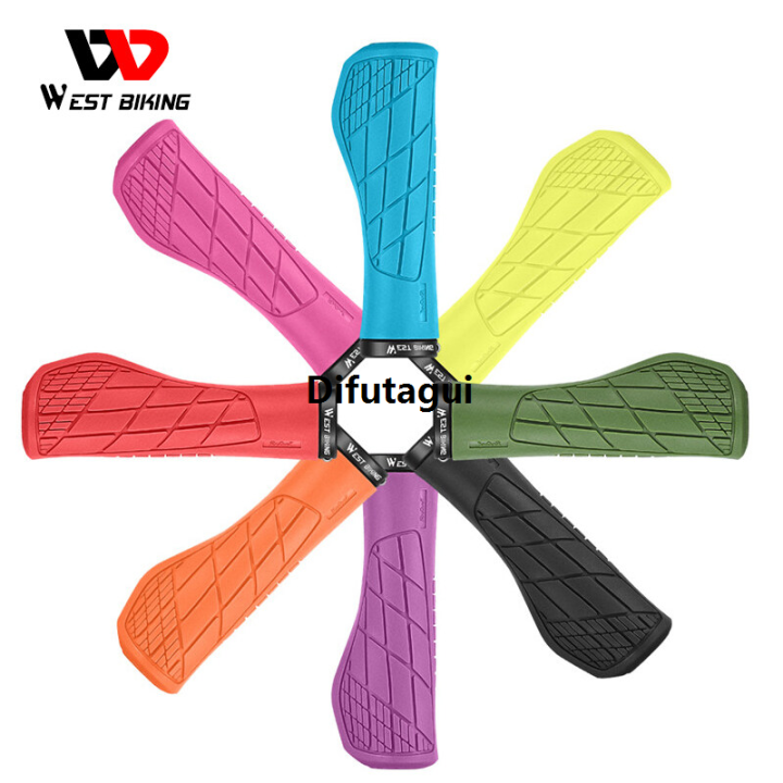 Difutagui%20WEST%20BIKING%20Bicycle%20Grips%20Alloy%20Rubber%20Lockable%20Cycling%20Handle%20Mountain%20Road%20Sales%20promotion%20Bike%20Handlebar%20Plug%20Bicycle%20Accessories%20Anti-Skid%20Ergonomic%20Bike%20Grips%20-%20Image%202