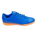 PEAK Futsal Shoes Royal Blue/Orange For Men E39063F. 