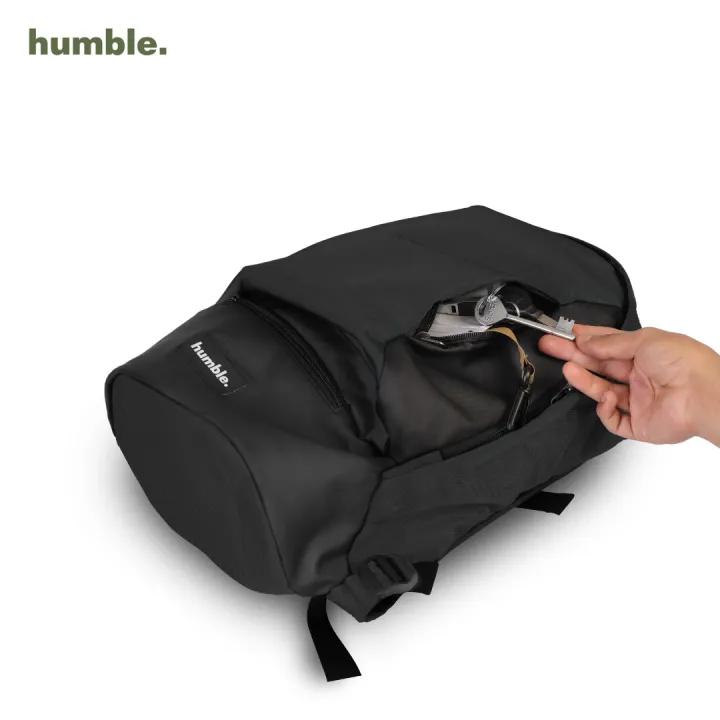 Humble.%20Urban%20Mini%20Series%20All%20Black%20Unisex%20Laptop%20Bag%20/%20Backpack%20-%20Image%203