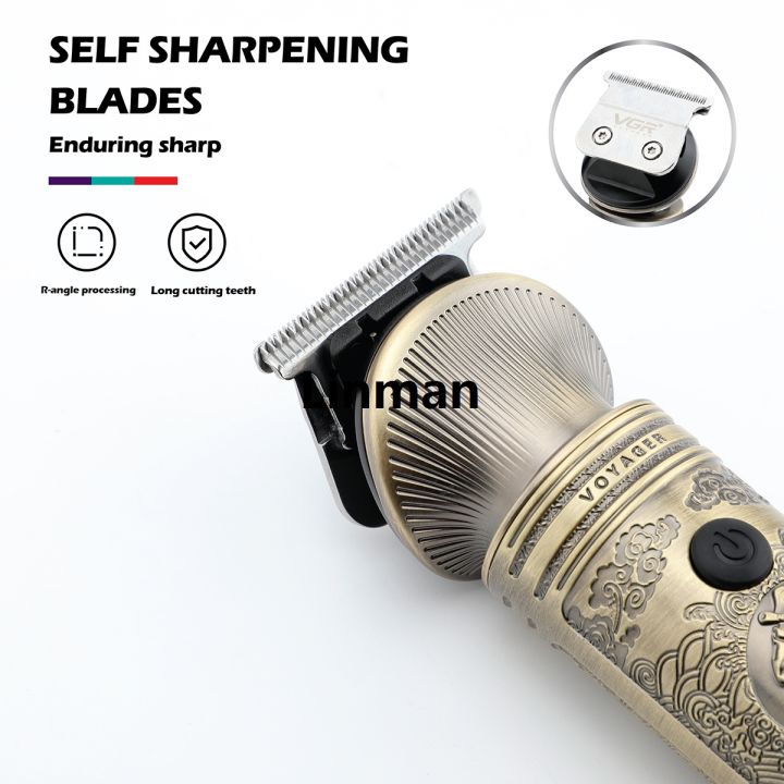 VGR%20Grooming%20Kit%20Hair%20Trimmer%206%20In%201%20Hair%20Clipper%20Nose%20Trimmer%20Shaver%20Body%20Trimmer%20Professional%20Rechargeable%20Metal%20Vintage%20V-106%20-%20Image%204