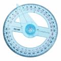 Penasfe Angle Ruler Clear Scale 360 Degree Protractor Angle Measurement Tool. 