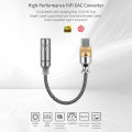 DAC Type-C To 3.5mm Jack HiFi Audio Amp Adapter CX31993 Chip Audio Decoder Upgrade Cable For IPhone16/15 Samsung Xiaomi IPad Gonghpng. 