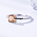 Difutagui New specials Kuololit Diaspore Gemstone Rings for Women Girls Solid Original 925 Sterling Silver Wedding Engagement Topaz Emerald Sapphire Ring. 