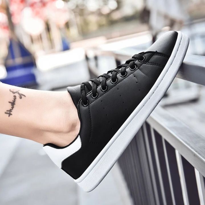 Black Breathable Running Shoes For Men (098)