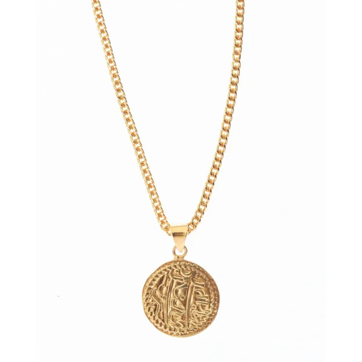 Therapy%20Nepal%20Gold%20Plated%20Coin%20Necklace%20For%20Women%20-%20Image%204