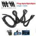 Wenefang 1M 2m 3m 4 5 6 core pin Male to Female Cord Car truck DVR Camera Extension connector Cables HD Monitor Rear View Camera Wire e1. 