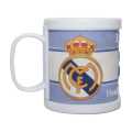 White Real Madrid Printed Mug. 
