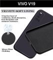 Case for Vivo V19 | Silicone Microfiber Inside | 360 Degree Camera Protection Bump Back Phone Cover. 