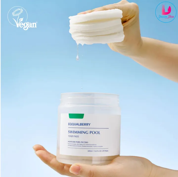 Eqqualberry%20Swimming%20Pool%20Toner%20Pads%20%5B220ml%20%7C%2070%20Pads%5D%20By%20Dream%20Skin%20Nepal%20-%20Image%202