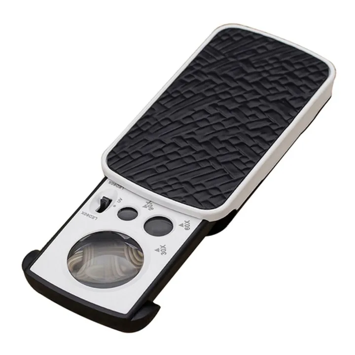 Portable%20Reading%20High%20Magnification%2030X%2060X%2090X%20Magnifying%20Glass%20Acrylic%20Optical%20Lens%20Loupe%20Magnifier%20With%20LED%20UV%20-%20Image%209
