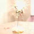 Sparkling Candel For Any Ocassion - 1 Piece. 