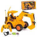 Wireless Remote Control JCB Construction Loader Excavator Truck Toy Model. 