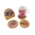 Tea Cup Coaster Cup Holder Cup Plate 6 Piece Set. 