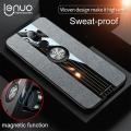 Lenuo For Huawei Mate 9 Case Luxury Bracket Ring Phone Case Soft TPU Leather Back Cover. 