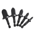 5Pcs Flaring Tool Copper Pipe Electric Reamer Pipe Air Conditioner Hex Handle Tube Expander Electric Flaring Tool Copper Pipe Swaging Drill Bit Set. 