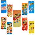Men Happy Socks 3D Creative Foods Potato Chips Printing Snack Candy Knee Socks Funny Harajuku Casual Cotton Fashion Long Socks. 