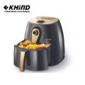 KHIND 4.6 Litre Air Fryer Double Knob | Model: ARF350 | Malaysian Brand. 