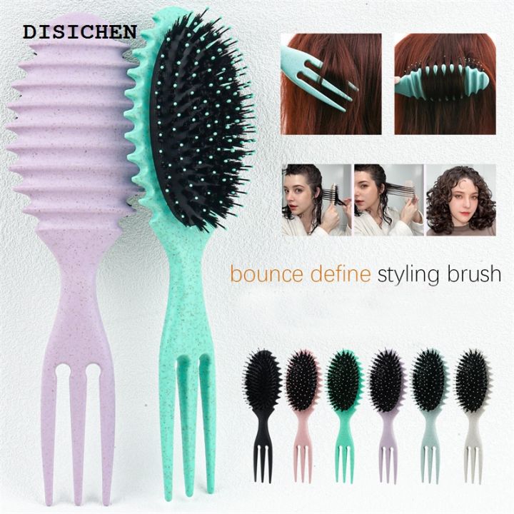DISICHEN%20Profesional%20Bounce%20Curl%20Define%20Styling%20Brush%20Curls%20Define%20Brush%20Update%20Boar%20Bristle%20Detangling%20Anti-static%20Shaping%20Defining%20Curls%20Hair%20Comb%20-%20Image%202