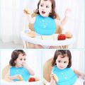 Sweet Baby Bibs Up To 2 Years (Silicon Baby Bibs With Pocket) -1 Piece. 