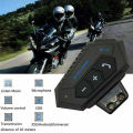 BT12 Motorcycle Helmet BT Headset Headphone Speakers Support Hands-Free Calling. 