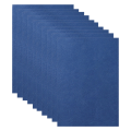 Paper Binding Cover A4 Leather Texture Binding Cover A4 Paper Binding Cover 8.27x11.69 Inch Presentation Leathergrain Binding Cover Navy Blue. 
